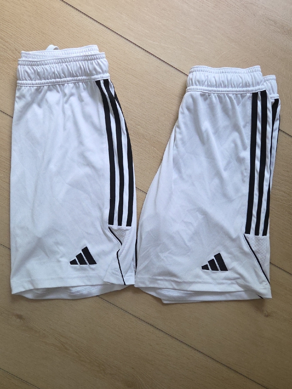 adidas White Athletic Shorts